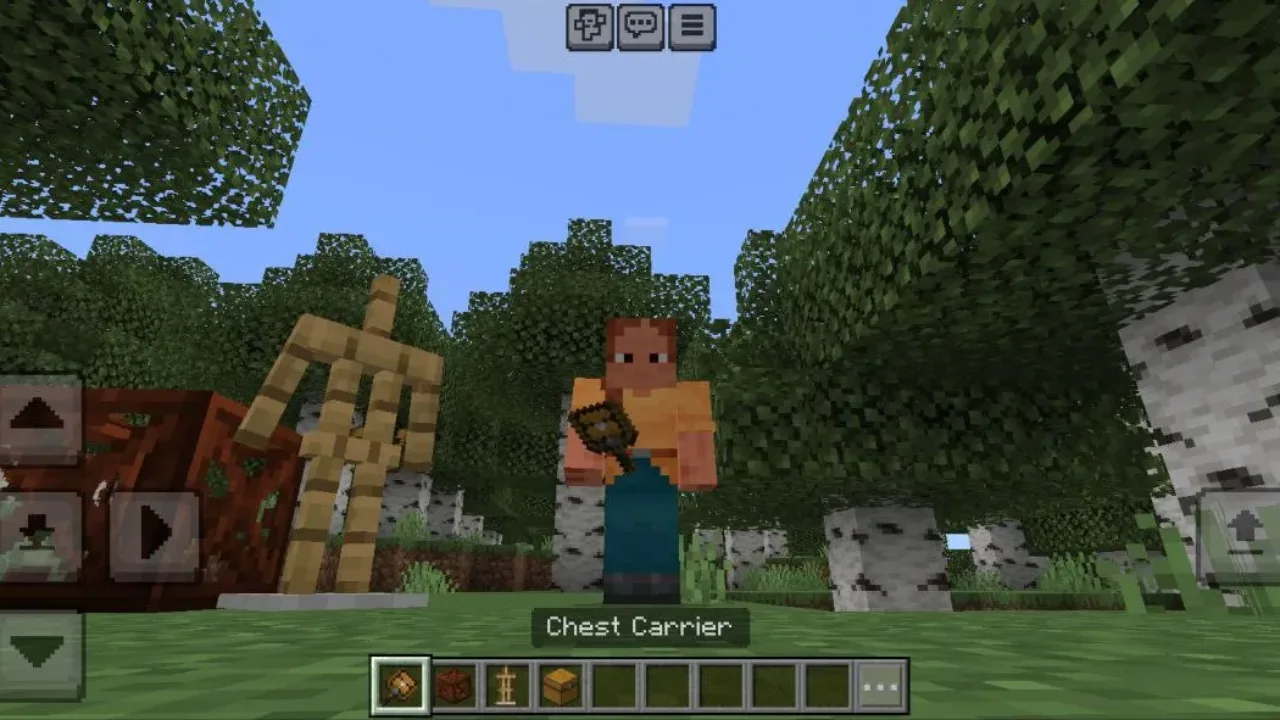 Chest Carrier from Express Transport Mod for Minecraft PE