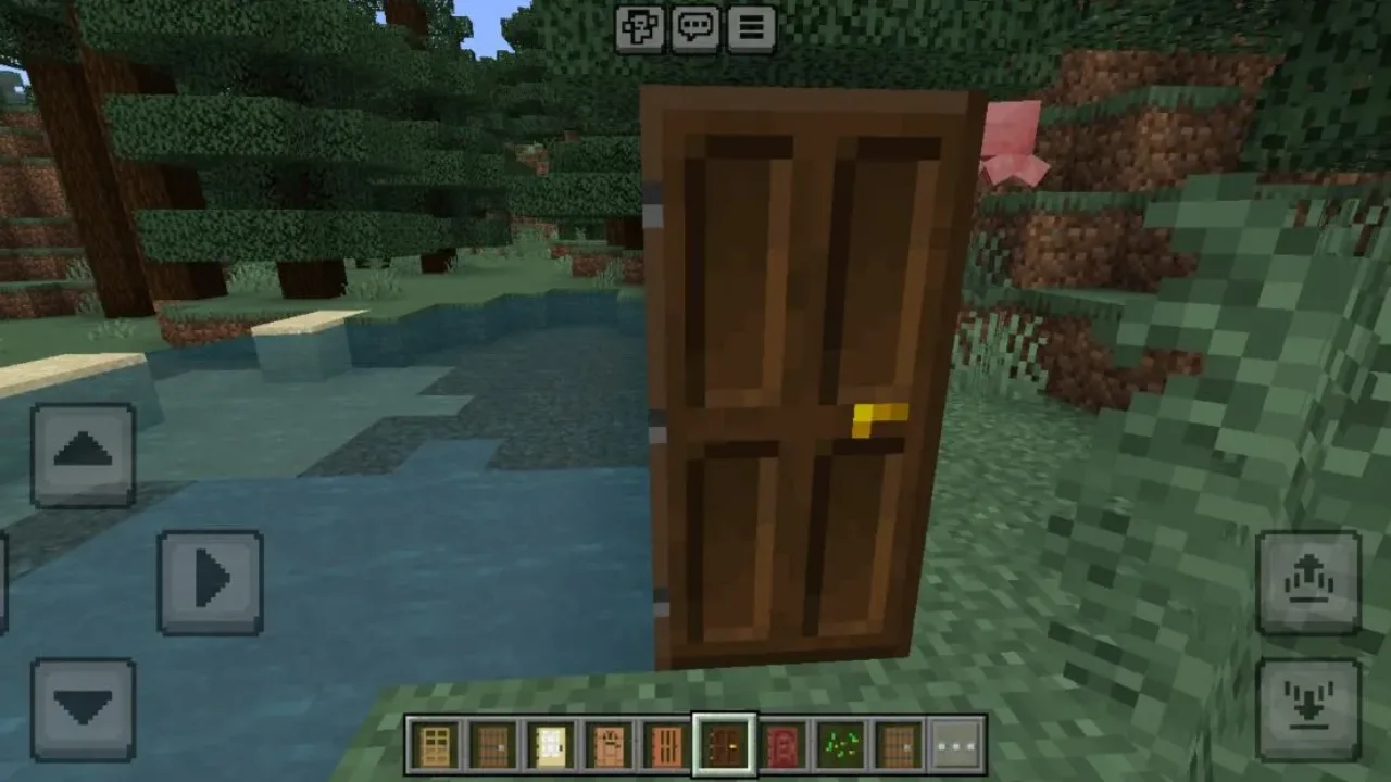 Dark Oak from Double Door Mod for Minecraft PE