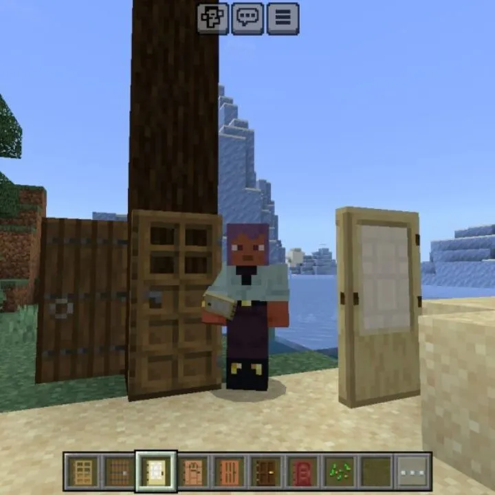 Double Door Mod for Minecraft PE