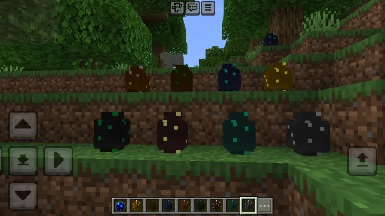 Eggs from Old Dragons Mod for Minecraft PE