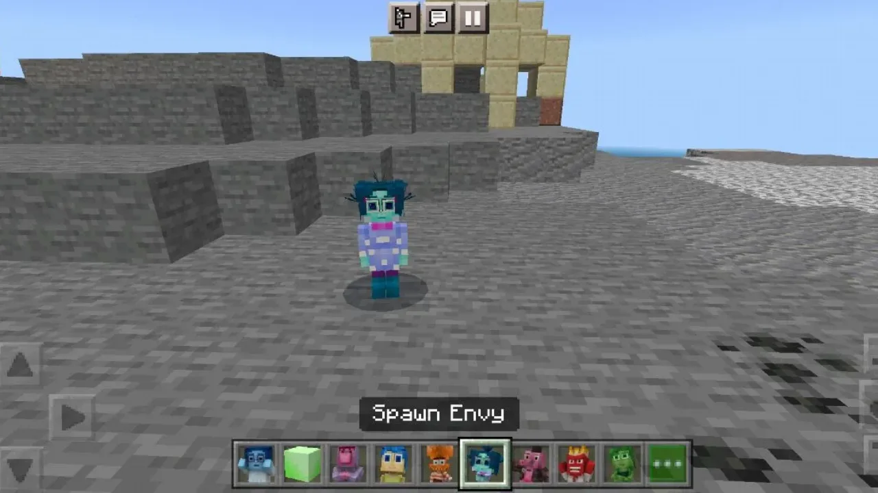 Envy from Inside Out 2 Mod for Minecraft PE