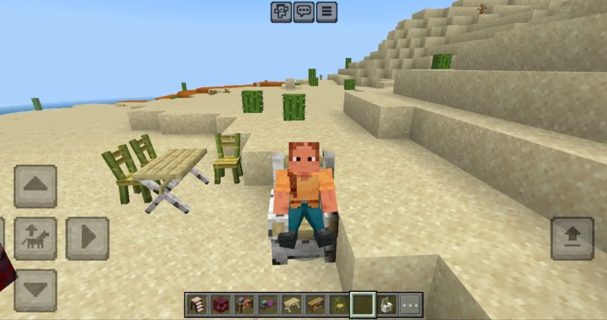 Feudal Furniture Mod for Minecraft PE