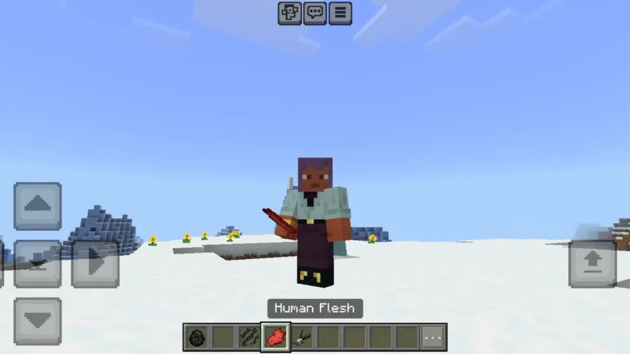 Human from Wendigo Mod for Minecraft PE