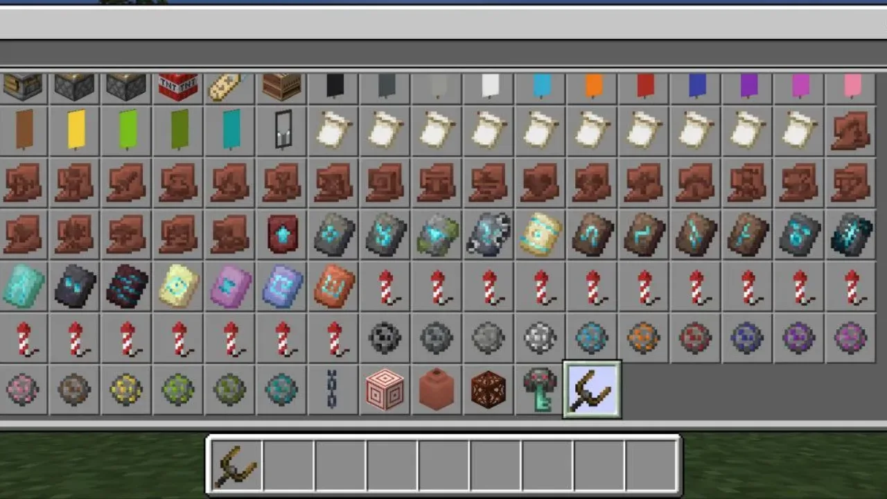 Inventory from Express Transport Mod for Minecraft PE