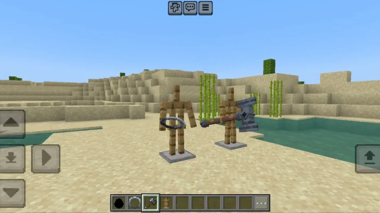 Items from Minotaur Boss Mod for Minecraft PE