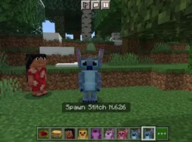 Lilo and Stitch Mod for Minecraft PE