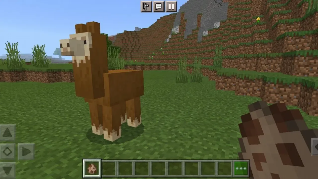 Llama from 2 Seats Horse Mod for Minecraft PE