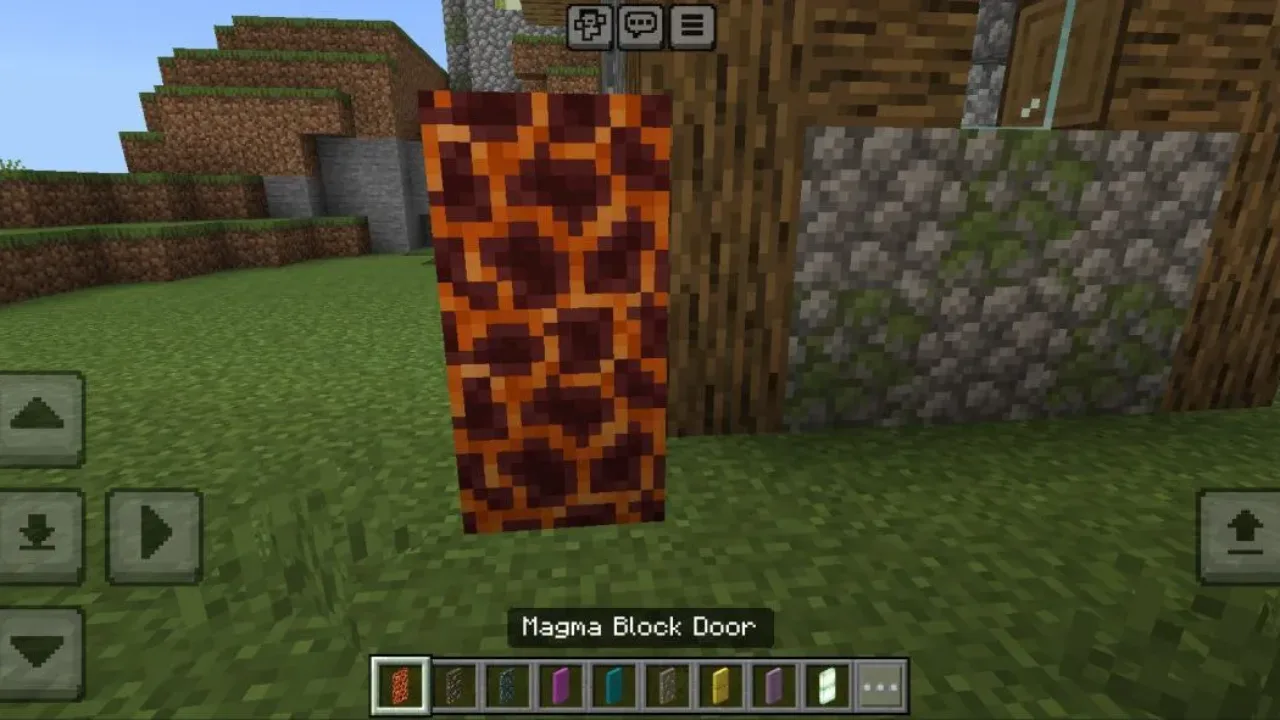 Magma from Camouflage Door Mod for Minecraft PE