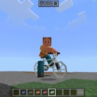 Mine BMX Mod for Minecraft PE