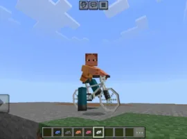 Mine BMX Mod for Minecraft PE