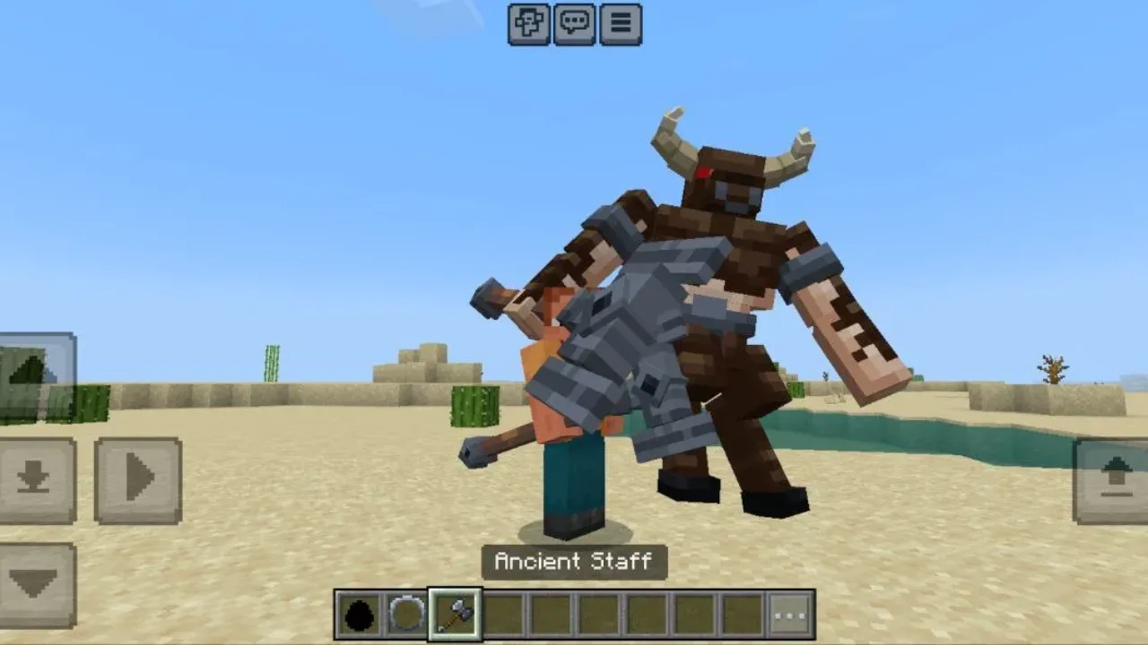 Monster from Minotaur Boss Mod for Minecraft PE