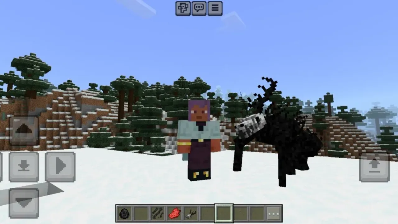 Monster from Wendigo Mod for Minecraft PE