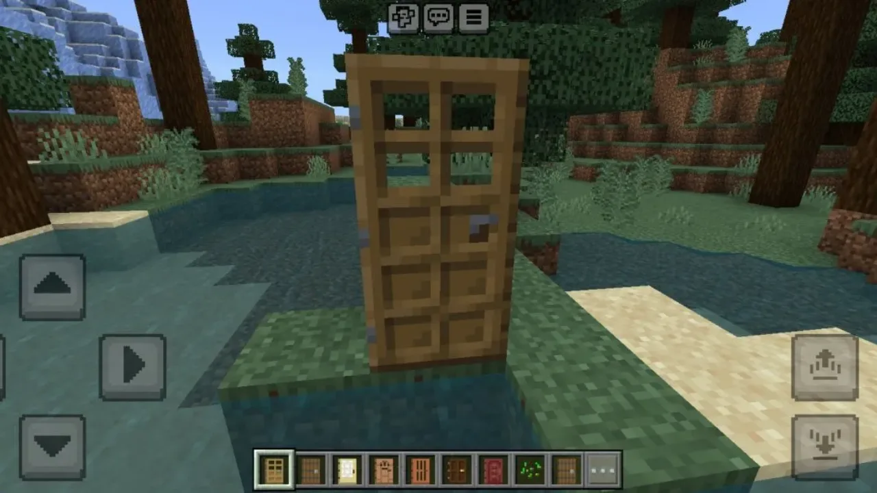 Oak from Double Door Mod for Minecraft PE