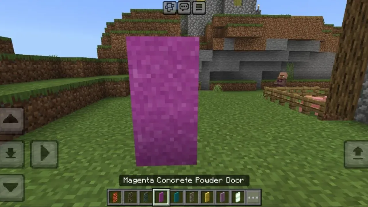 Powder from Camouflage Door Mod for Minecraft PE