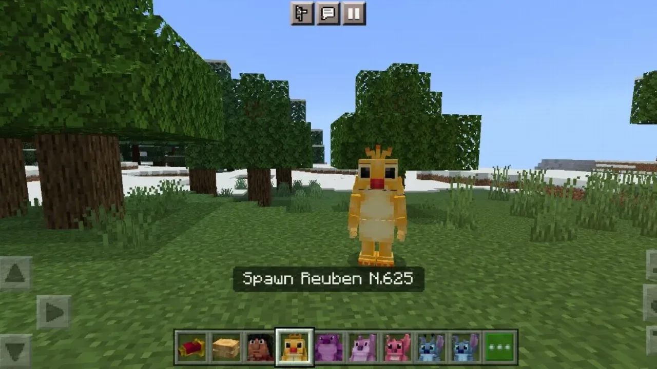 Reuben from Lilo and Stitch Mod for Minecraft PE