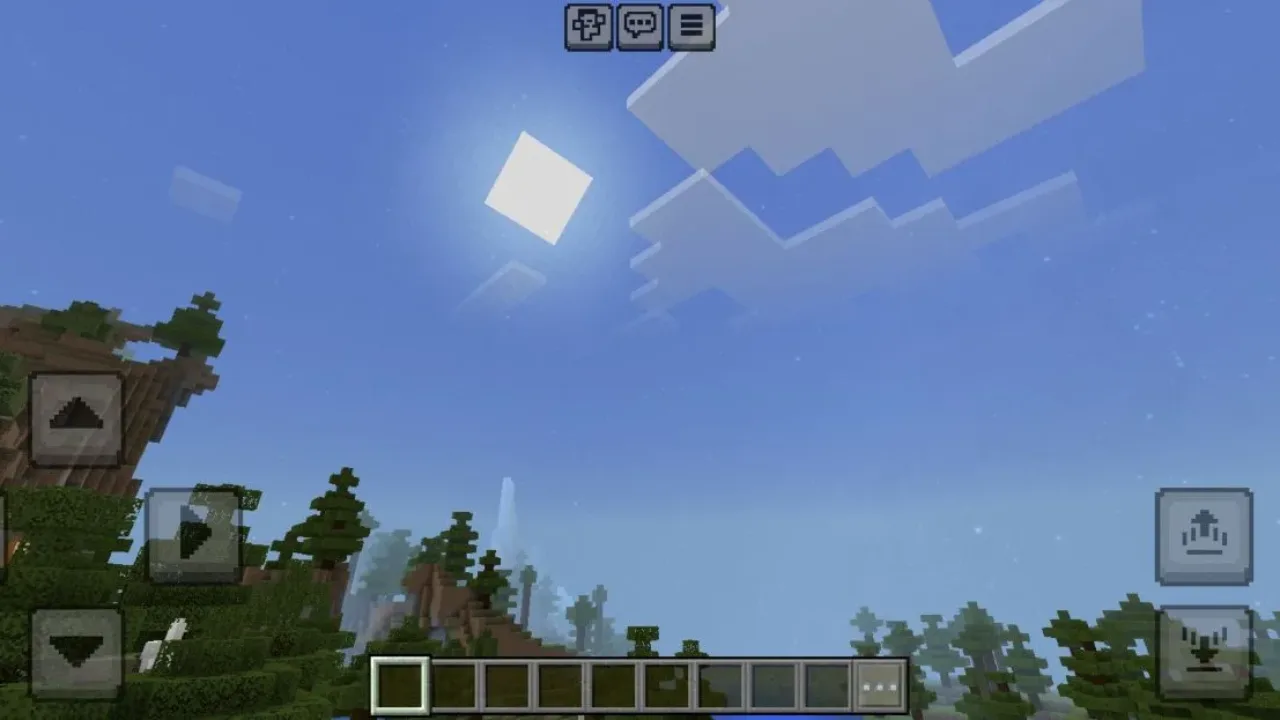 Sky from Luminous Dreams Texture Pack for Minecraft PE