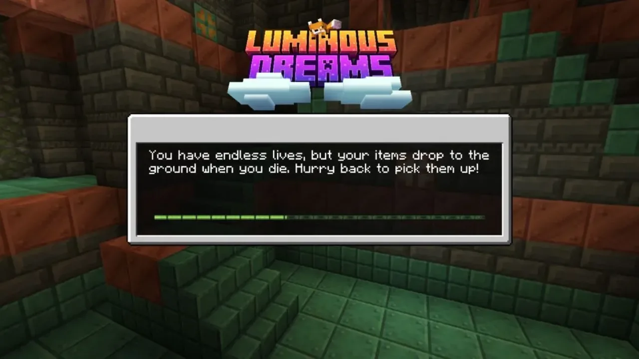 Start from Luminous Dreams Texture Pack for Minecraft PE