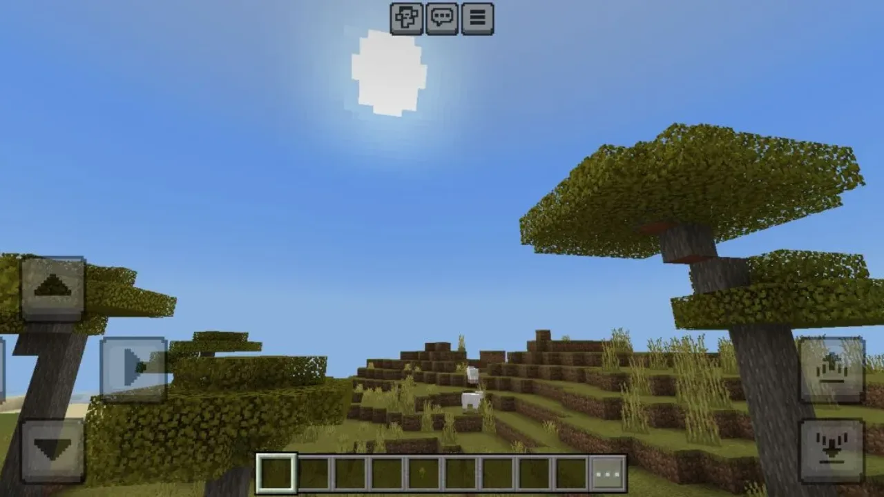 Sun from Maz Shader from Minecraft PE