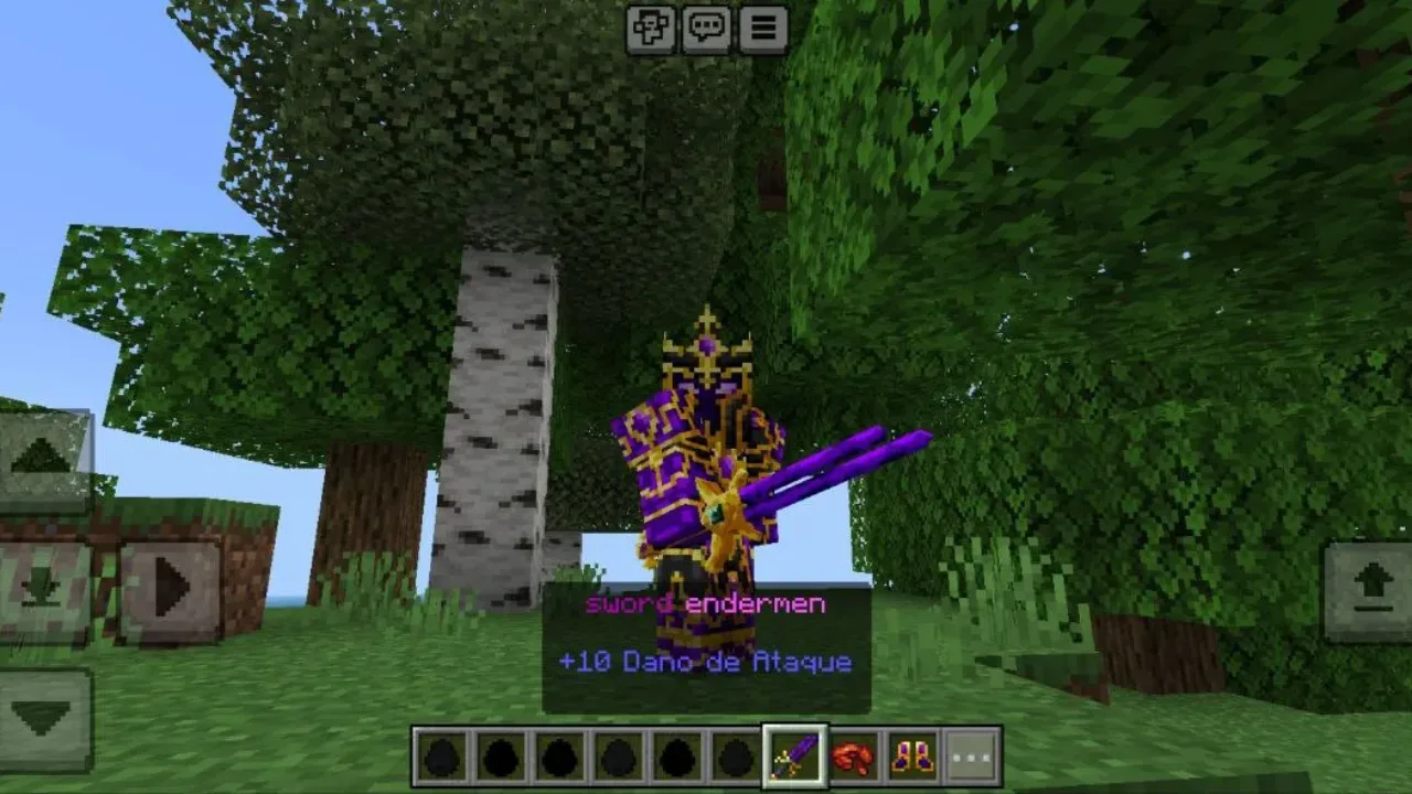 Sword from All Bosses Mod for Minecraft PE