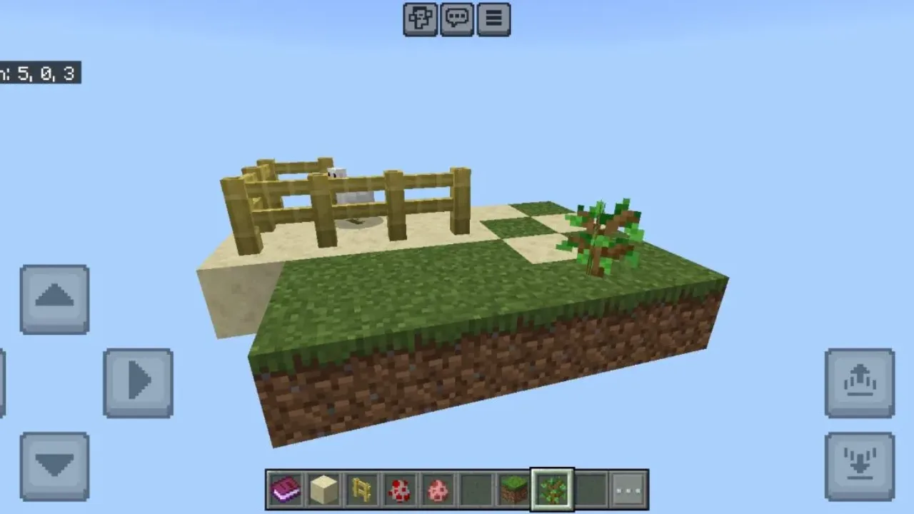 Territory from No Blocks Map for Minecraft PE