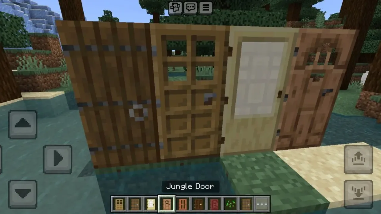 Variants from Double Door Mod for Minecraft PE