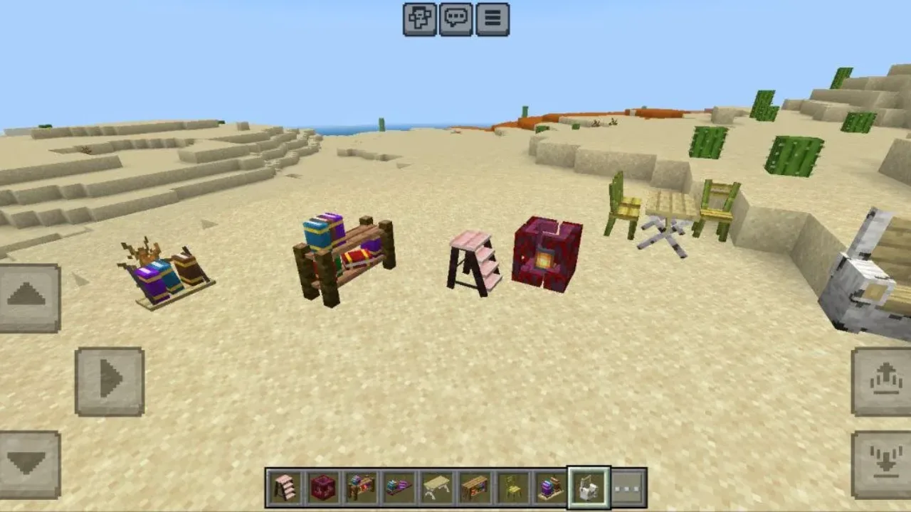 Variants from Feudal Furniture Mod for Minecraft PE