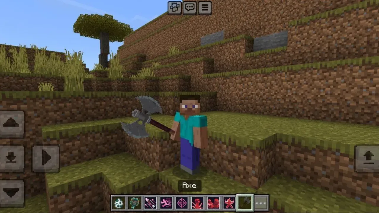 Axe from Living Legends Mod for Minecraft PE