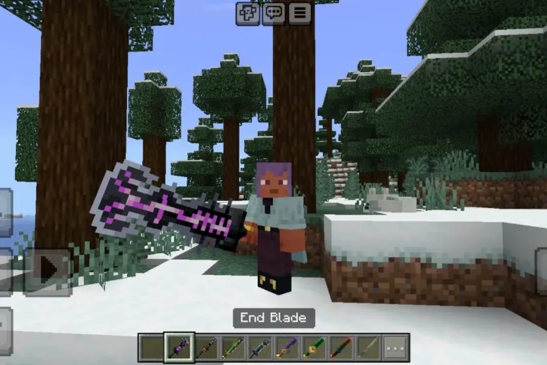 Mistic Sword Mod for Minecraft PE