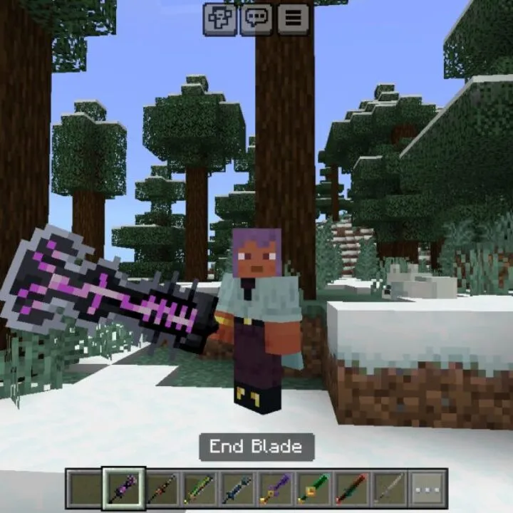 Mistic Sword Mod for Minecraft PE