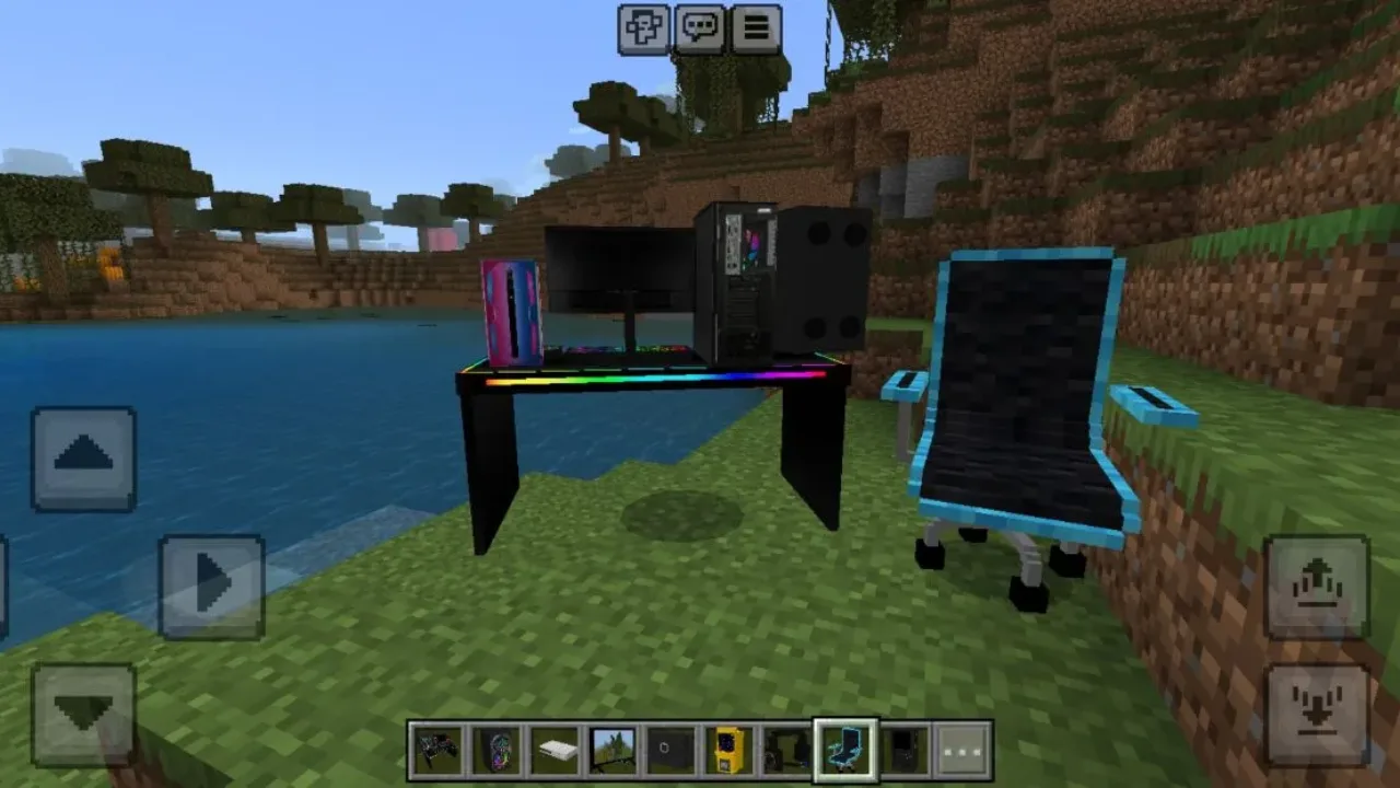 Table from Furniture Gaming Mod for Minecraft PE