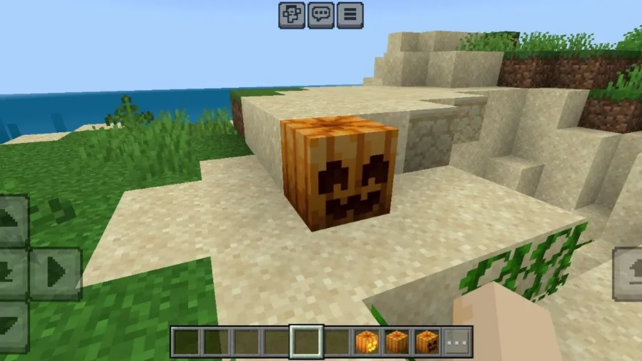 Pumpkin from Action and Stuff Texture Pack for Minecraft PE